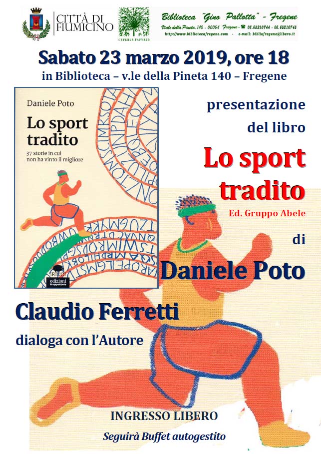 Biblioteca Presentazione Libro Lo Sport Tradito Il 23 Marzo