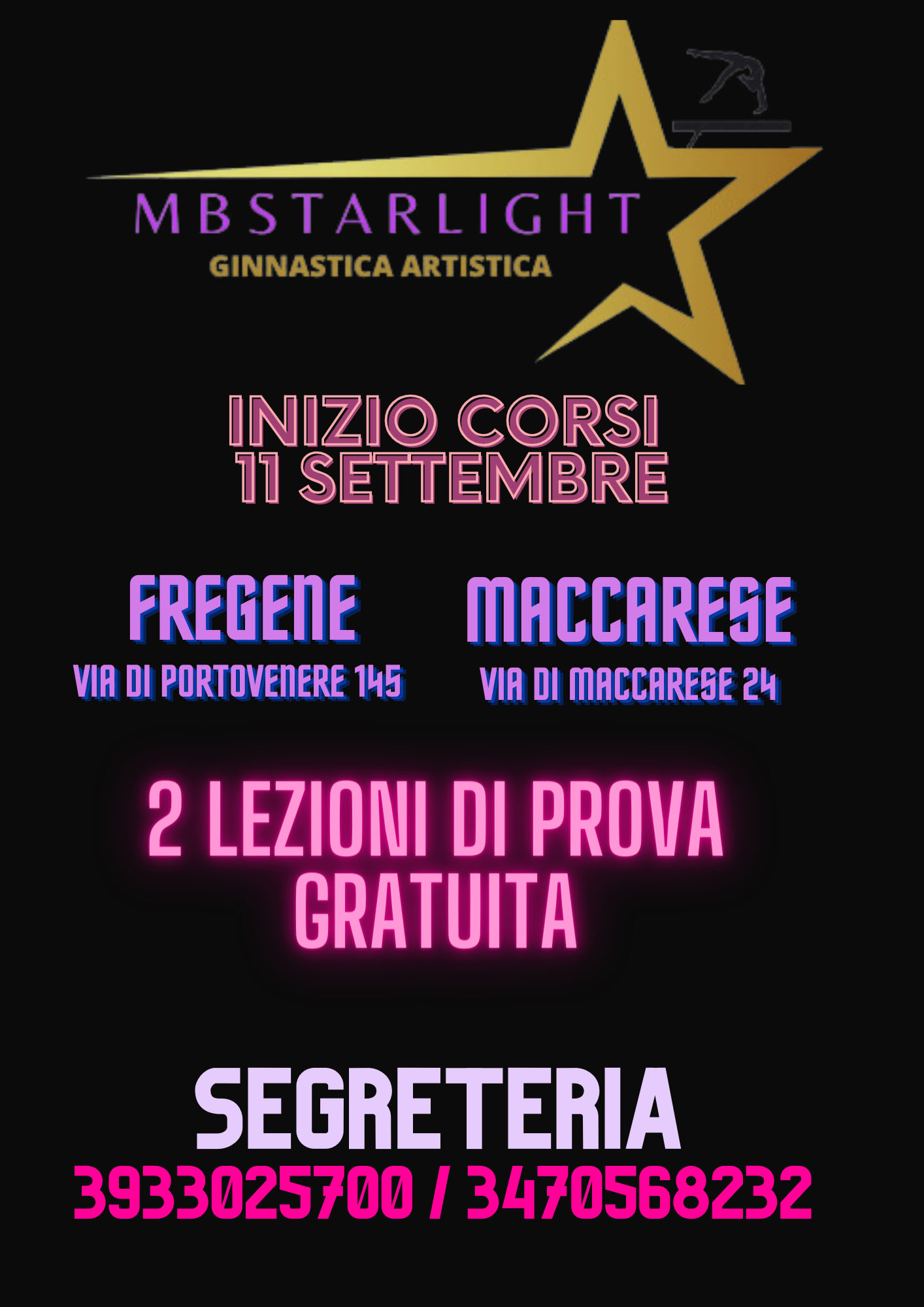 Mb Starlight - ginnastica artistica, una nuova realtà -   Cronaca